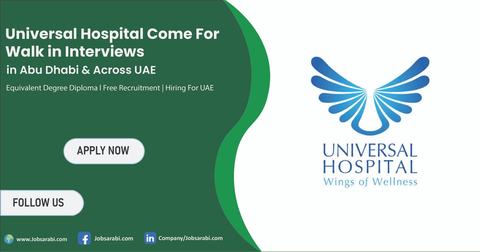 Universal Hospital Abu Dhabi Careers