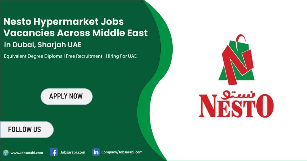 Nesto Hypermarket Jobs