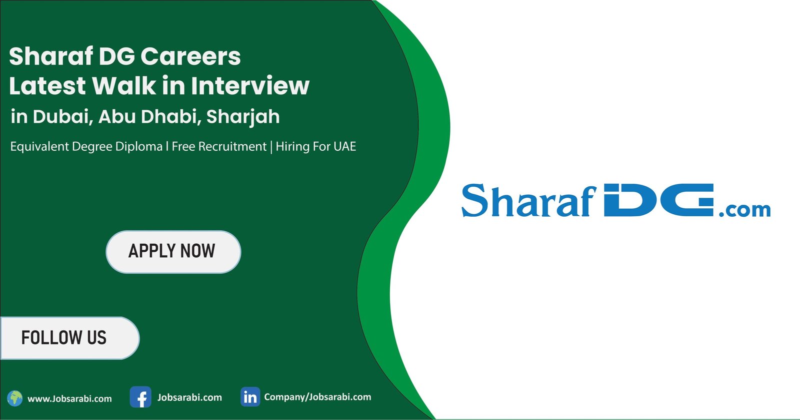 Sharaf DG Careers